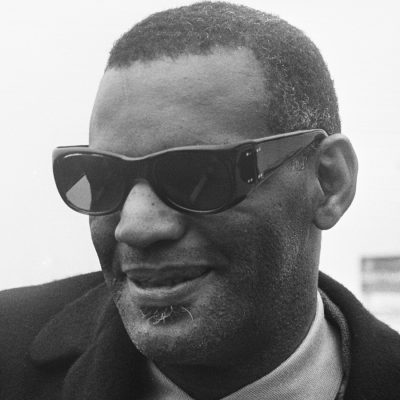 Ray Charles jugando ajedrez